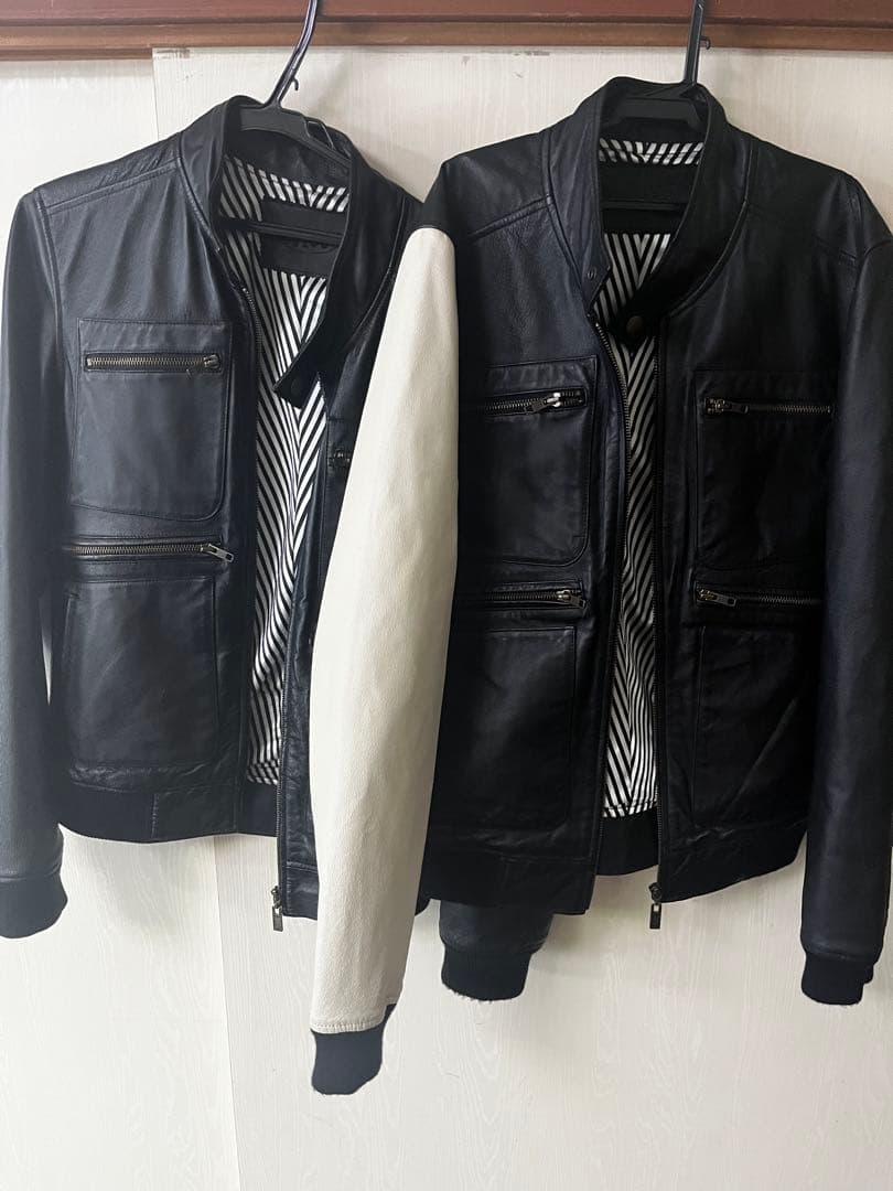 volcom レザージャケット　２着セット　レザー
