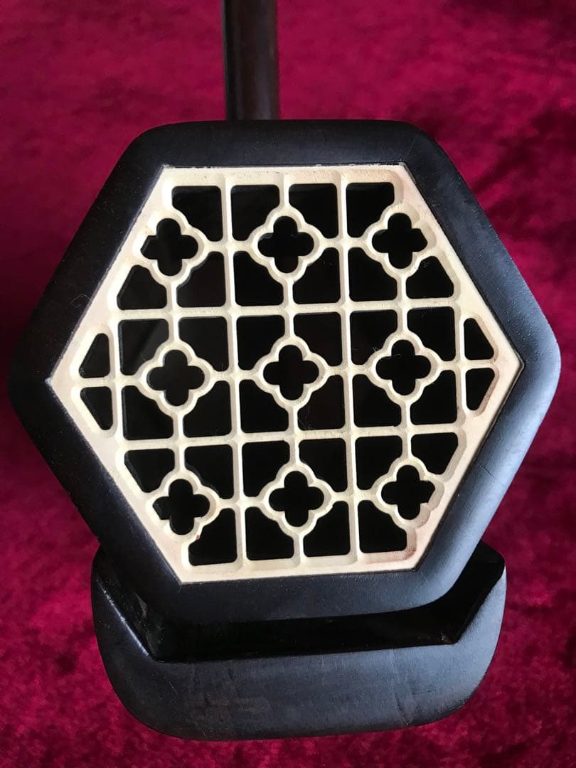 二胡★特選・明清・老紅木★錦蛇皮★古月琴坊・万其興製作★プロ級・演奏級★十年保証