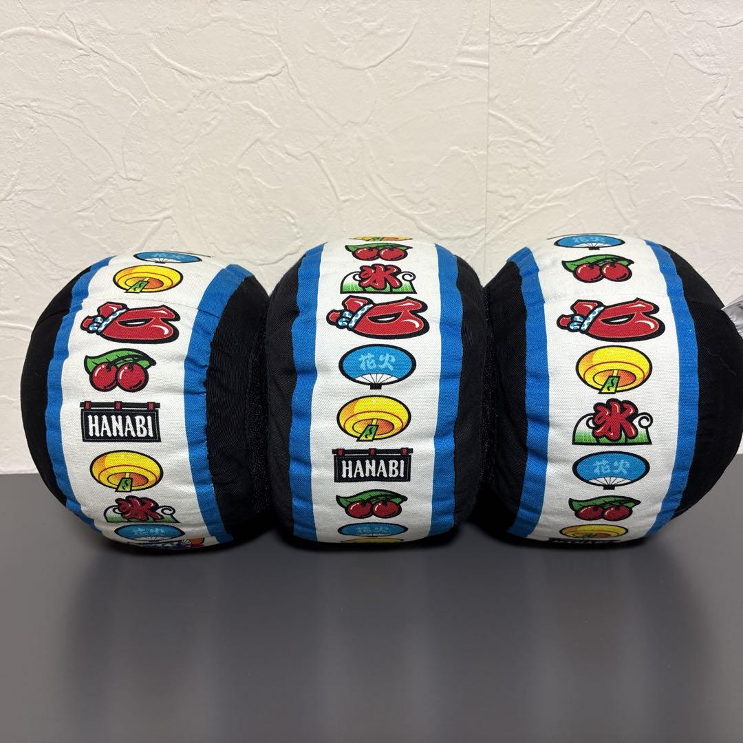 【激レア】 パチスロ　初代　ハナビ　リール連結クッション 4号機　2004年