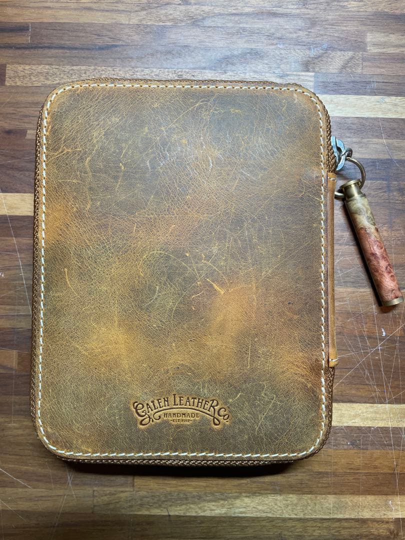 ガレンレザー　10本挿ペンケース