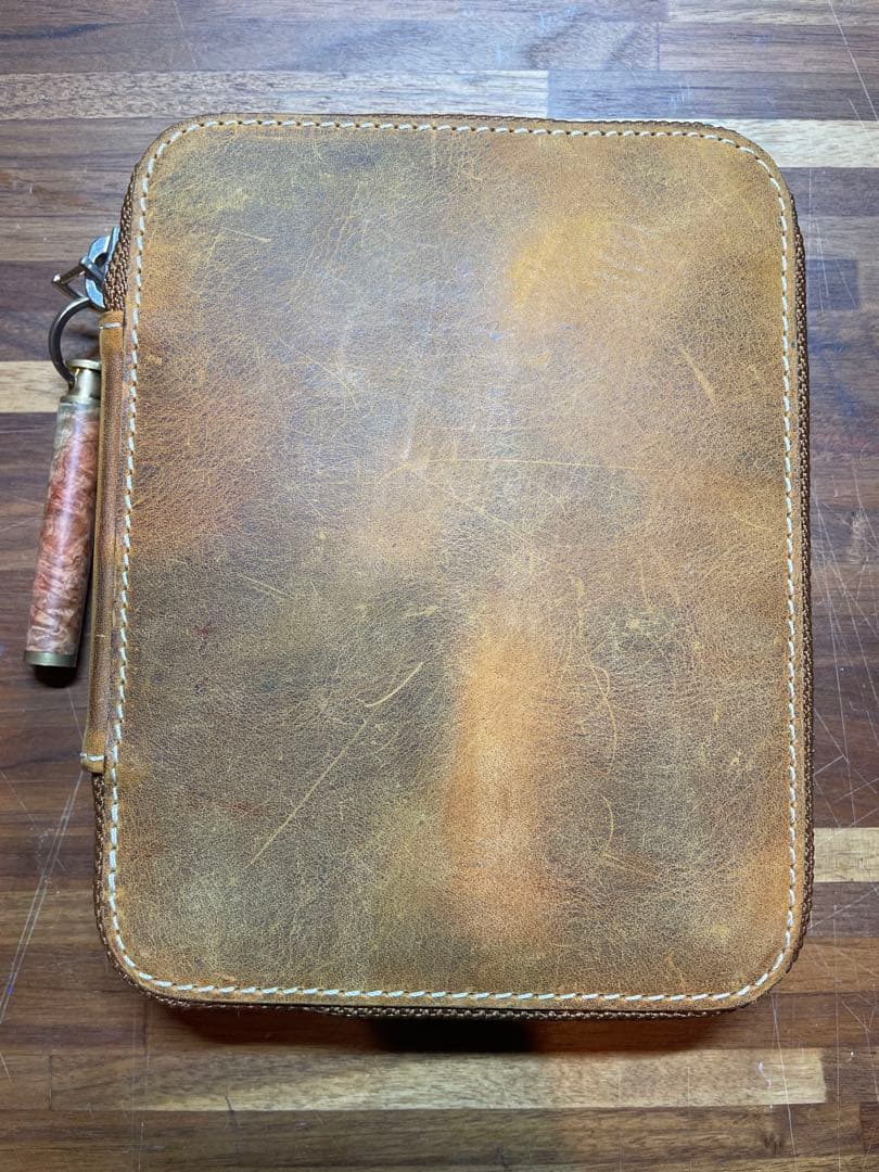 ガレンレザー　10本挿ペンケース