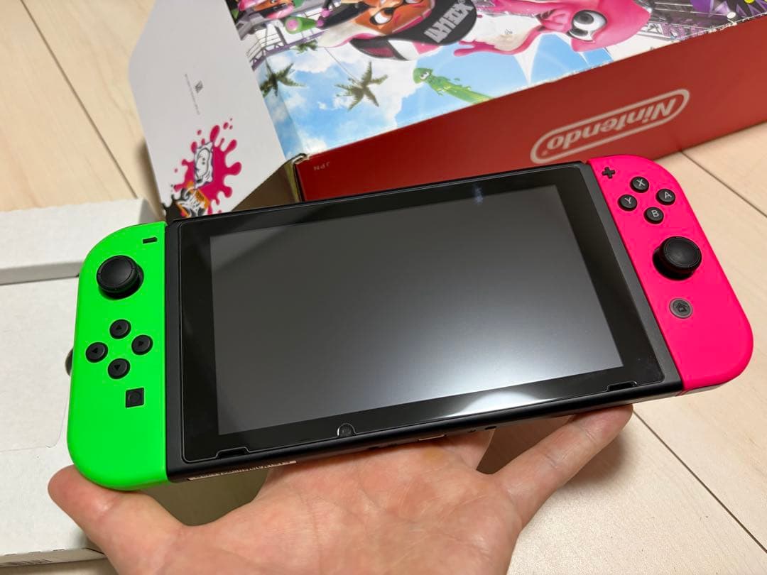 Nintendo Switch Splatoon2エディション（中古、美品)
