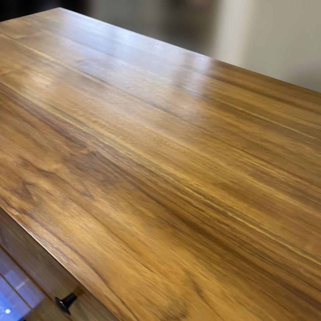 【チーク無垢材】◆ワイドチェスト◇雰囲気抜群◆程度良好！