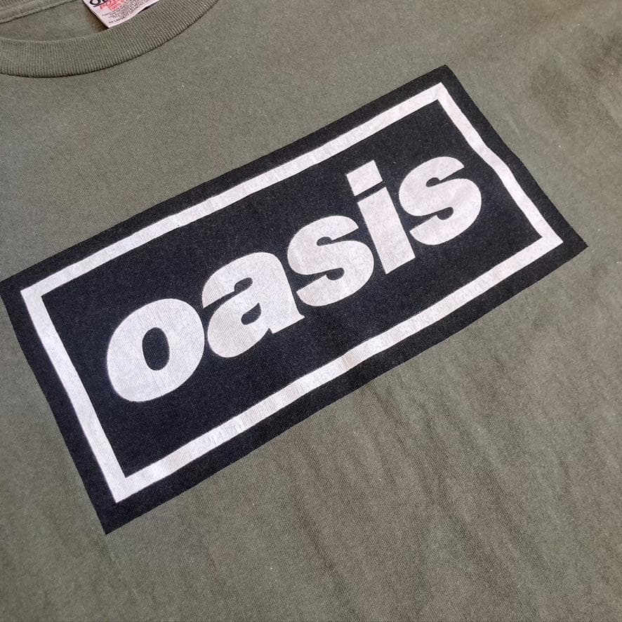 90s OASIS ビンテージ バンドTシャツ オアシス ストーンローゼス