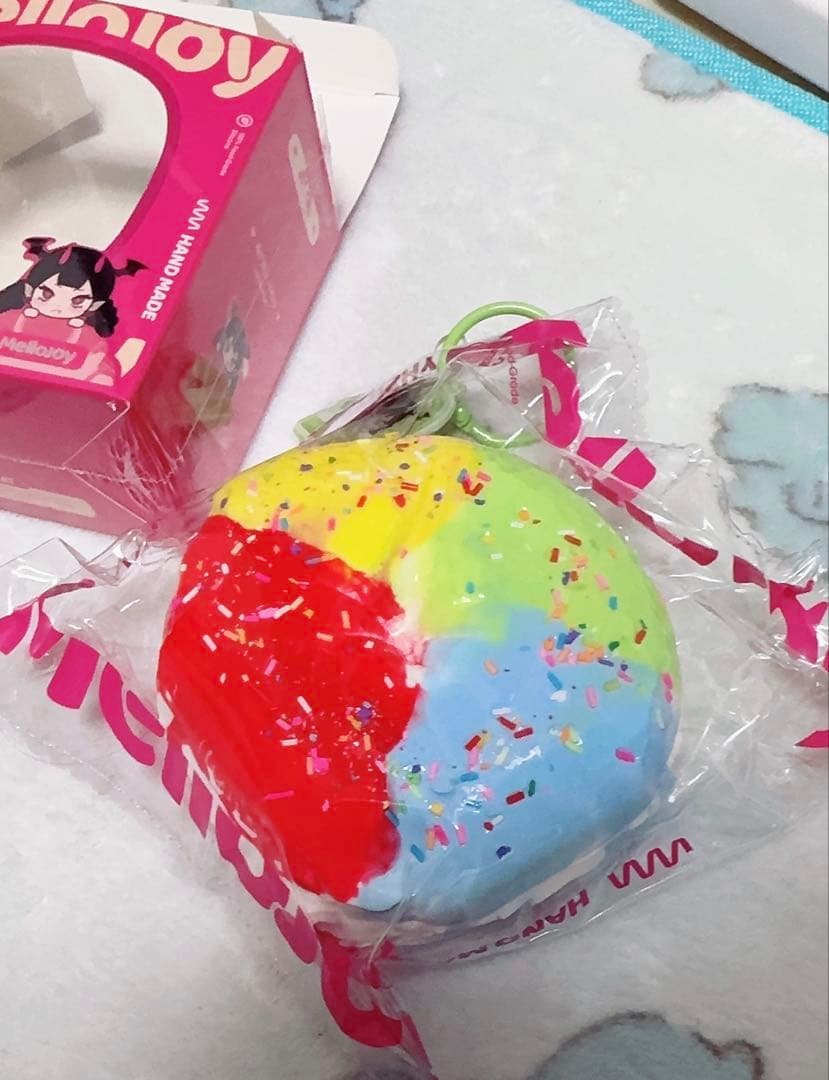 「未使用品」MELLOJOY ベーグル レインボー☆