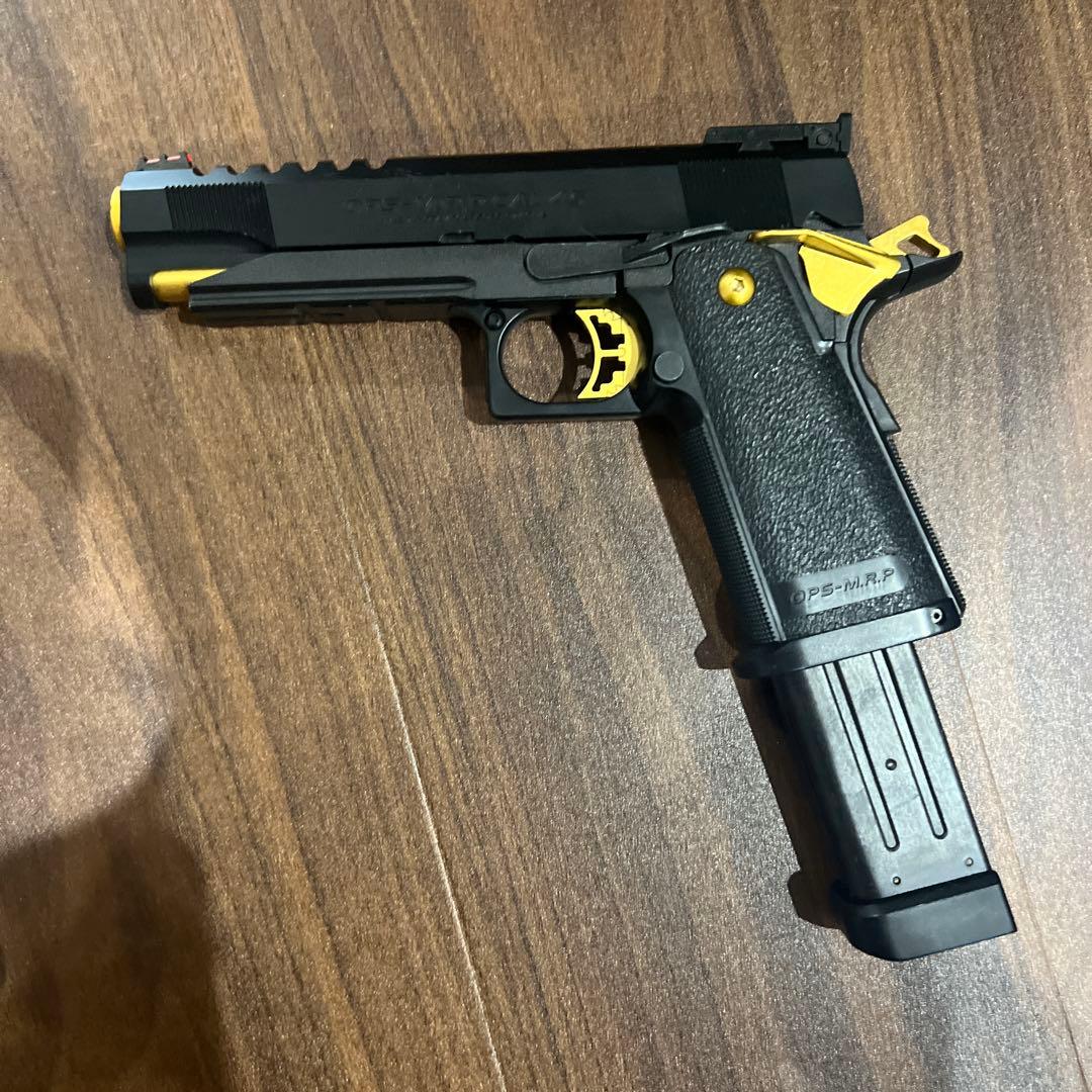 東京マルイ ハイキャパ5.1ゴールドマッチ カスタム ガスガン