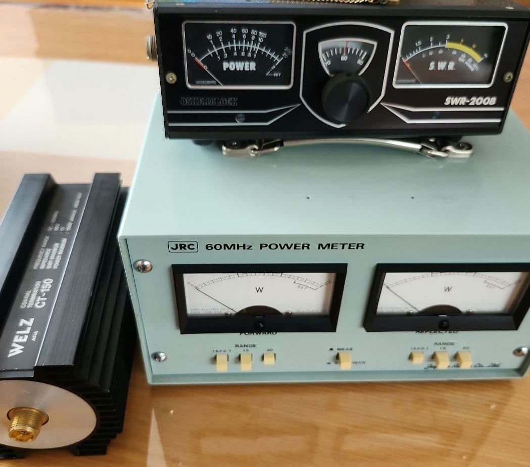 ダミーロード、SWRメータ、パワーメーターまとめ売り