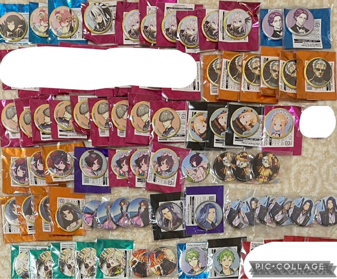 【バラ売り100円〜】 Fate FGO fes 霊基召喚缶バッジ など