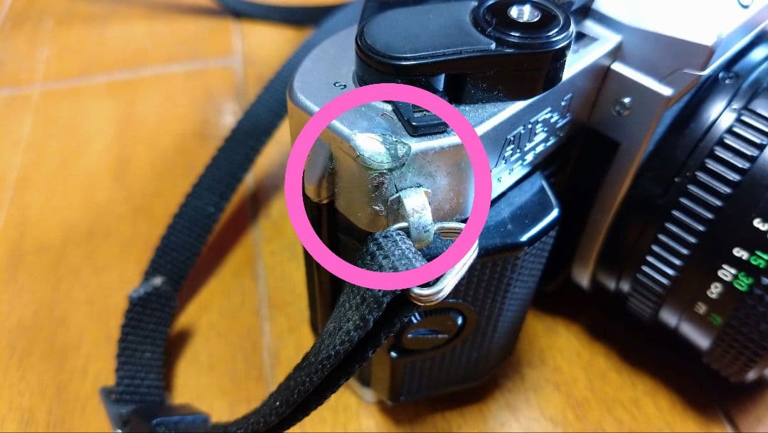 動作確認不明　Canon AE-1 一眼レフ　ケース付き