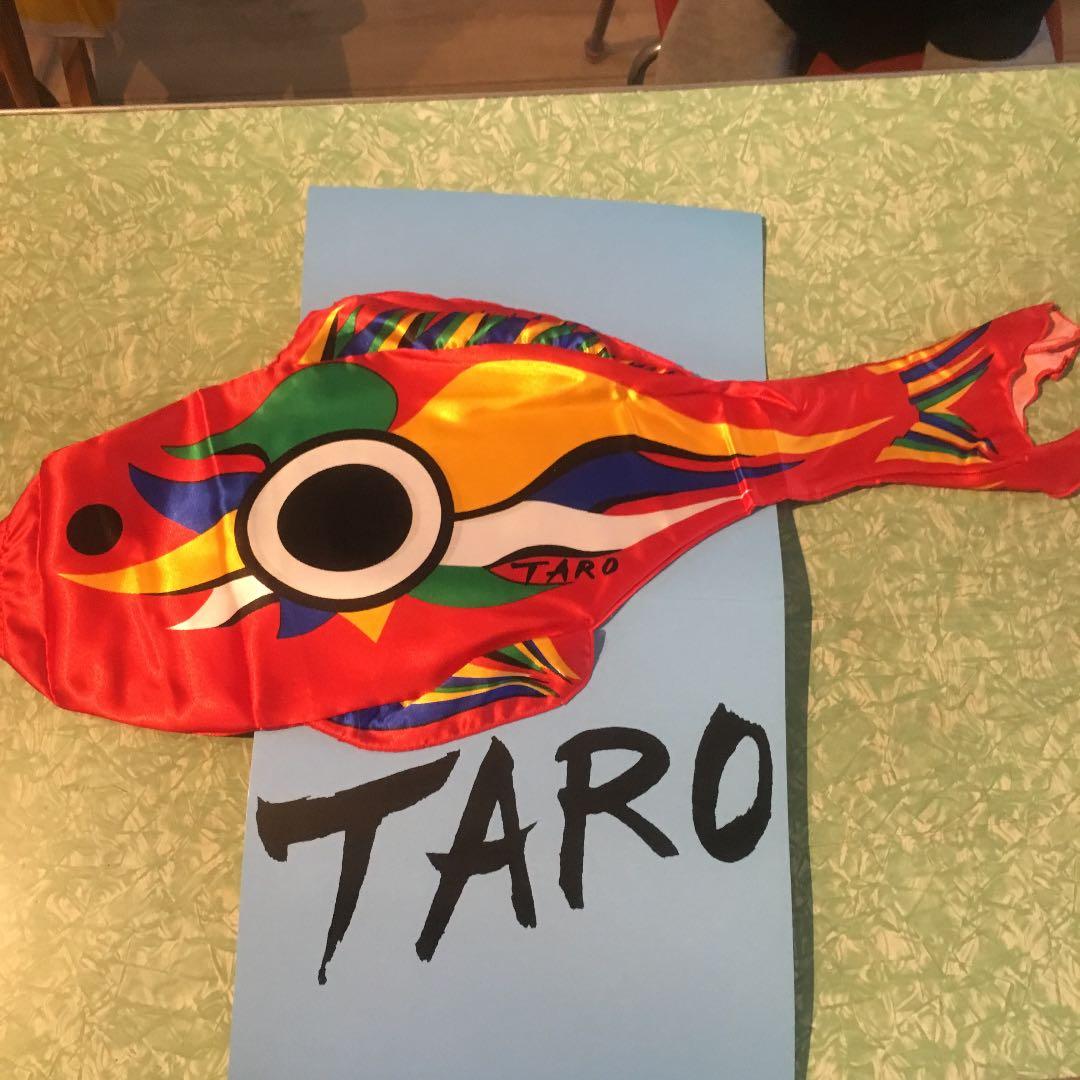 岡本太郎こいのぼり 赤 豆鯉