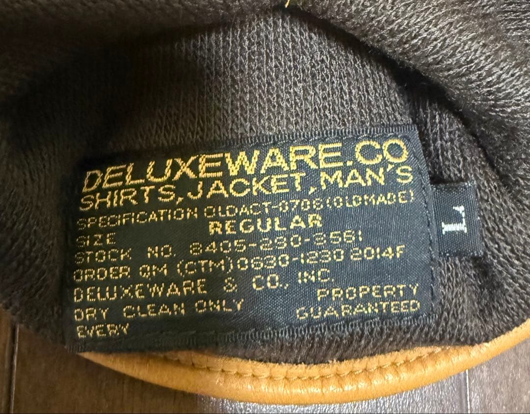 DELUXEWARE(デラックスウエア）レザーグローブ