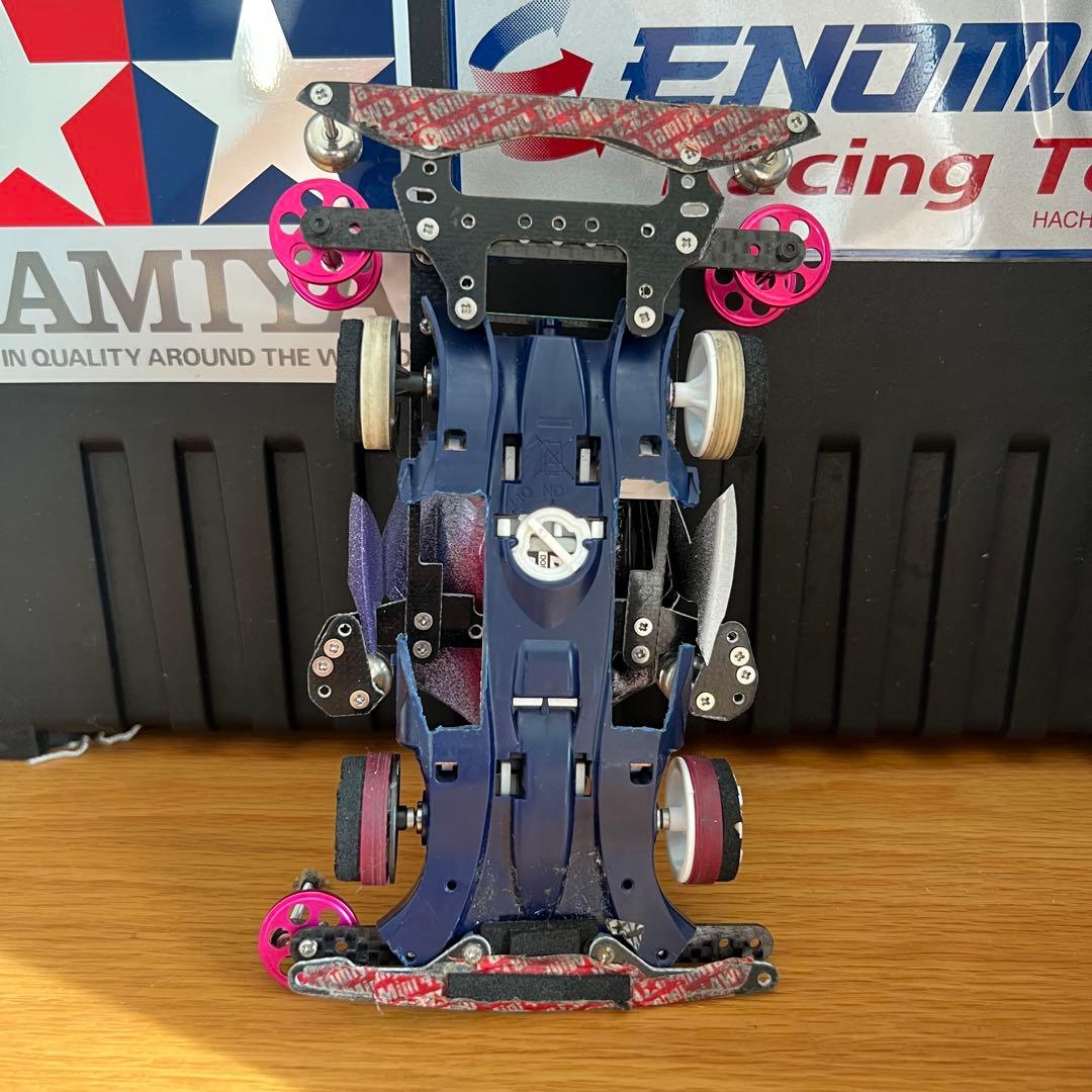 ■ ミニ四駆　完成品　加工　アバンテ　仮面ライダーダブル　ファング・ジョーカー風