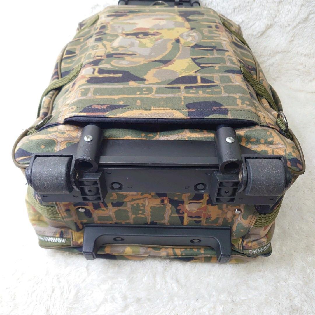 【激レア】ジャンポールゴルチエ キャリーケース 3way リュック 迷彩 二輪