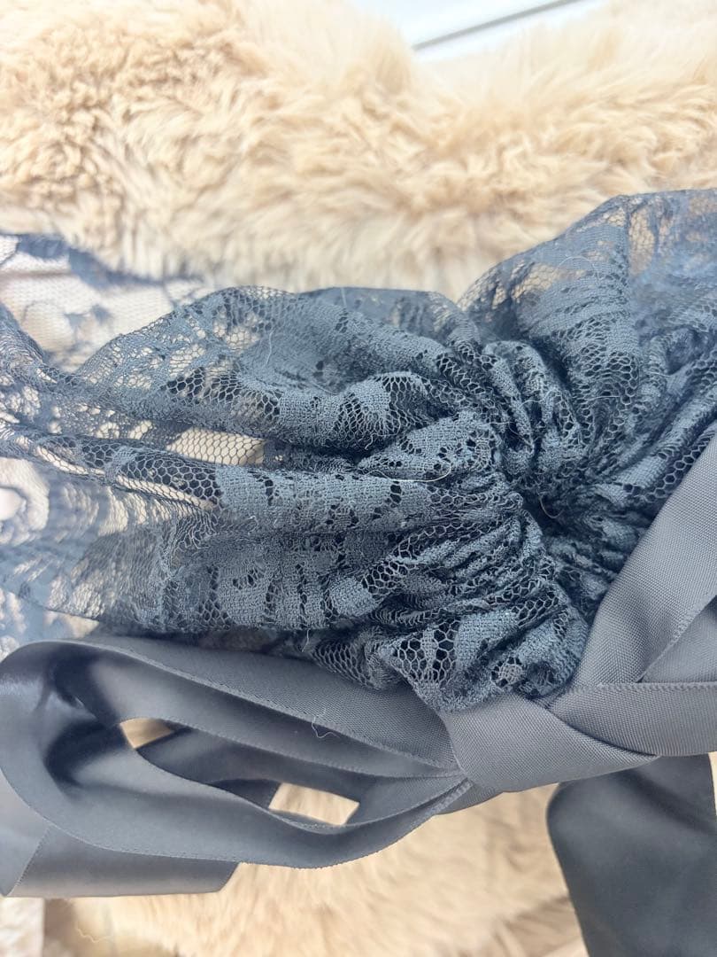 【THEfancys】もふもふファー 斜め掛けスリング バッグ