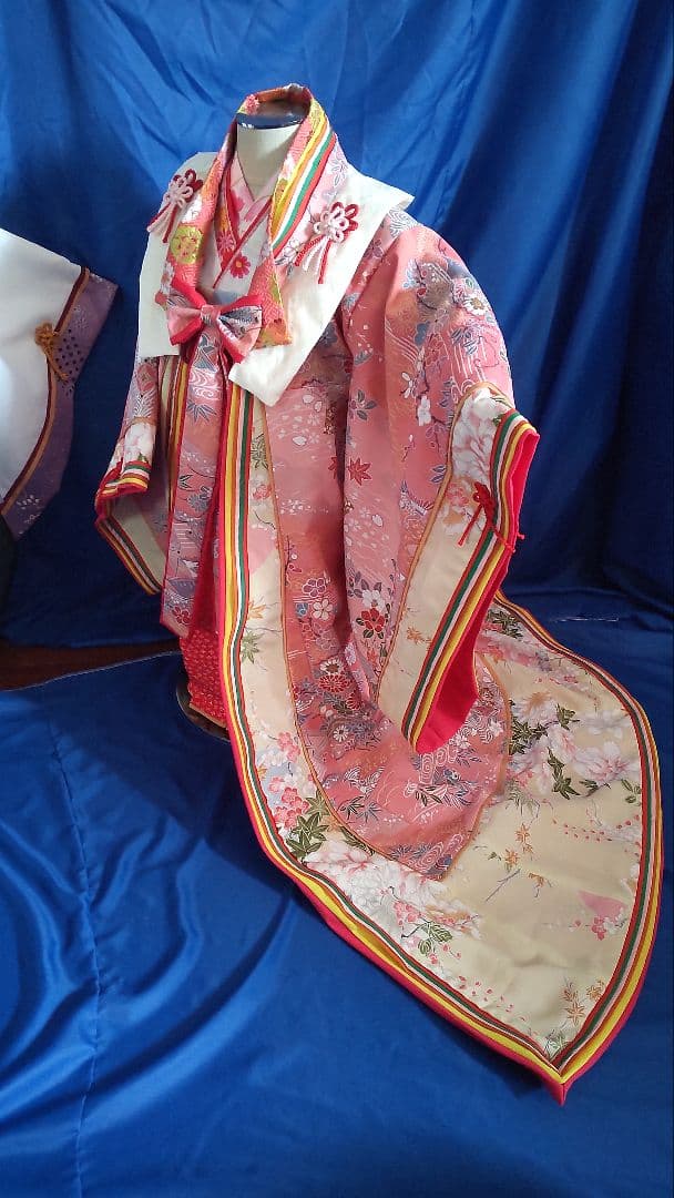 平安時代十二単風羽織り