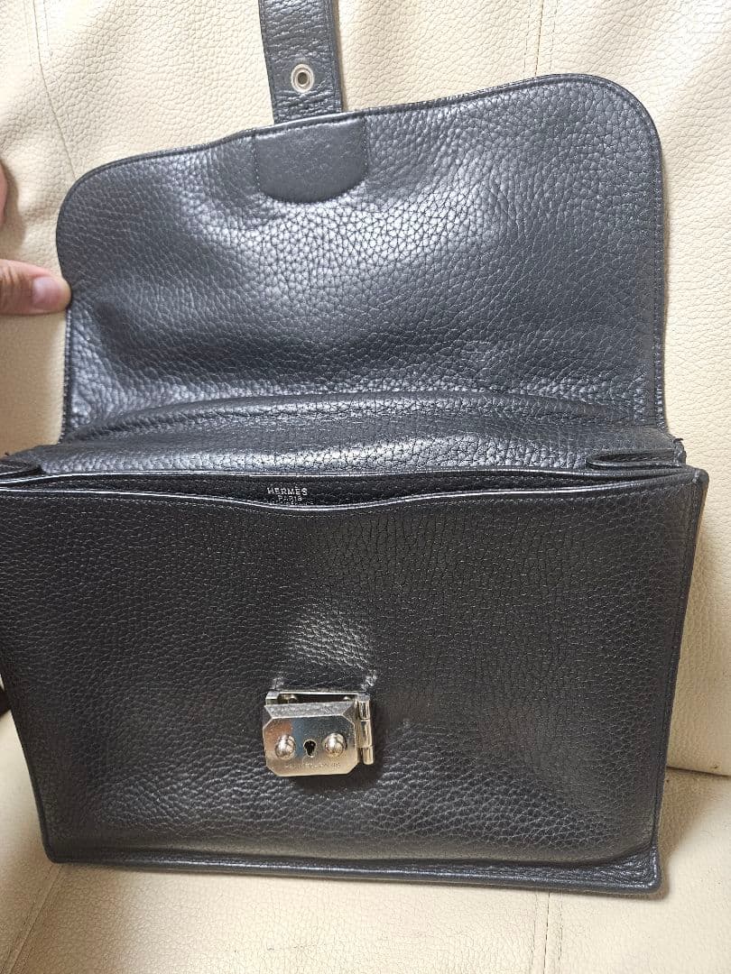 エルメス HERMES サックアデペッシュ 27 セカンドバッグ クラッチ