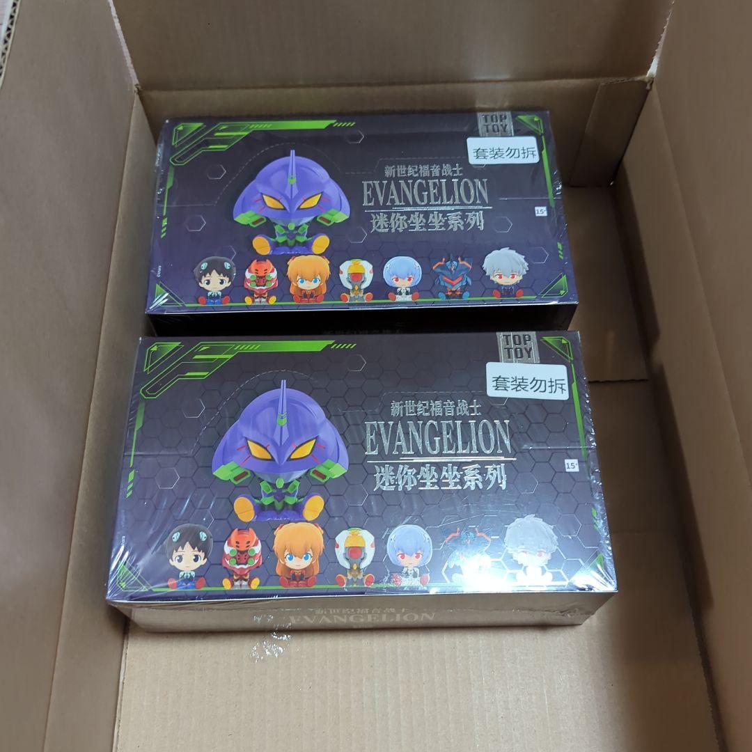 TOPTOY エヴァンゲリオン デフォルメ座像フィギュア 2個セット（各8種）