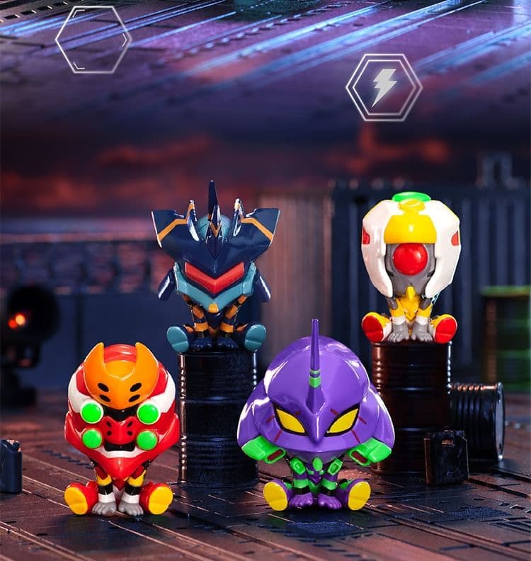 TOPTOY エヴァンゲリオン デフォルメ座像フィギュア 2個セット（各8種）