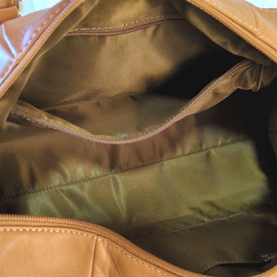 HAMANO 濱野工藝　ボストンバッグ　キャメル　美品✨️