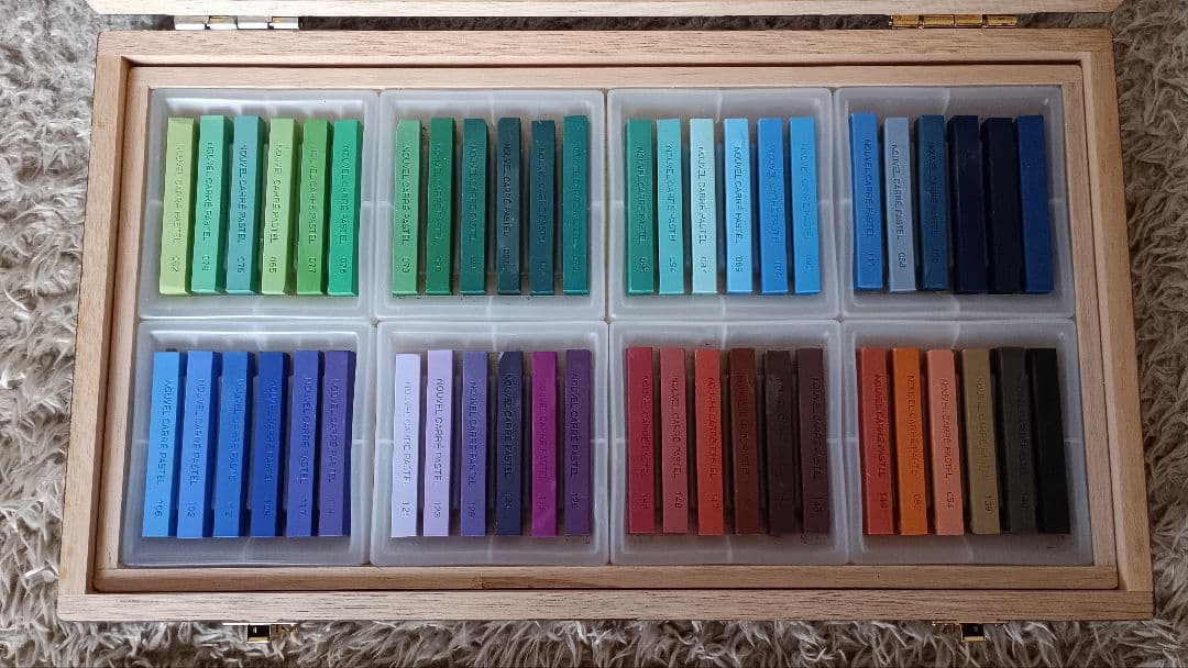 ヌーベルカレー パステル 96色セット NOUVEL CARRE PASTEL