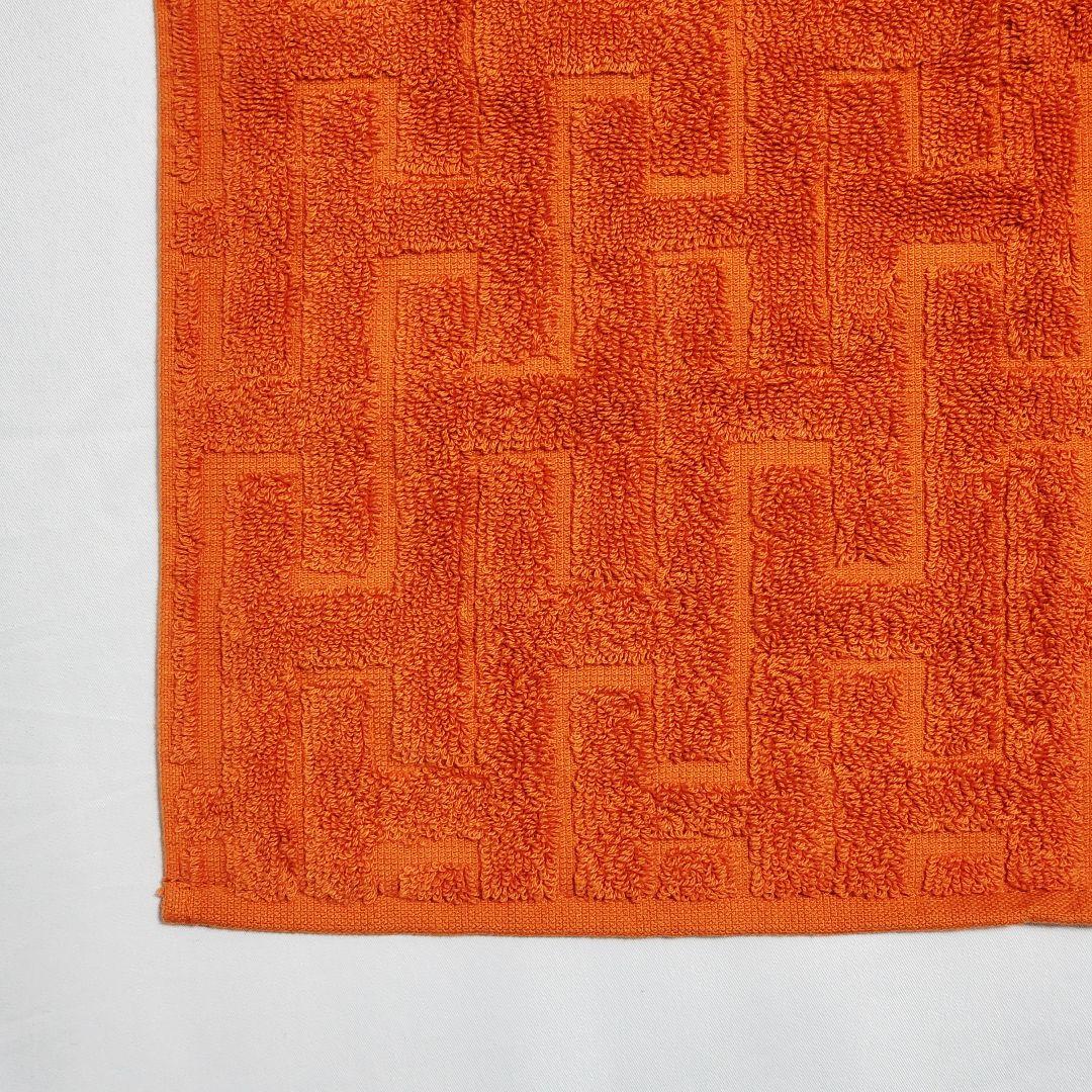 未使用品★HERMES★ タオル バスタオル ステアーズ 綿100％ オレンジ