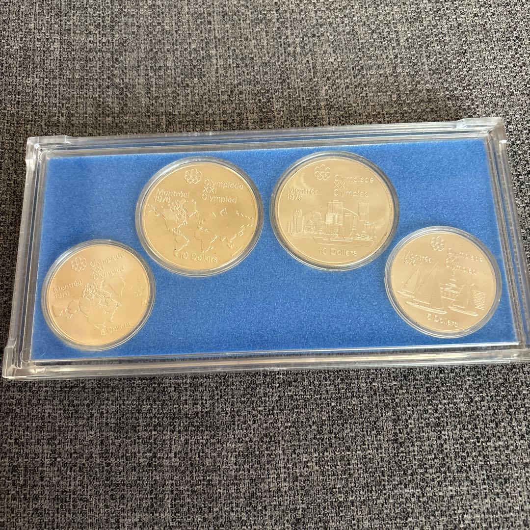 第21回 オリンピック モントリオール大会 記念銀貨