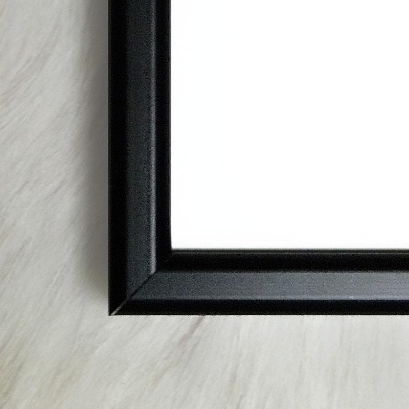 【限定額装品】草間彌生 Infinity Mirror マット付ブラックフレーム