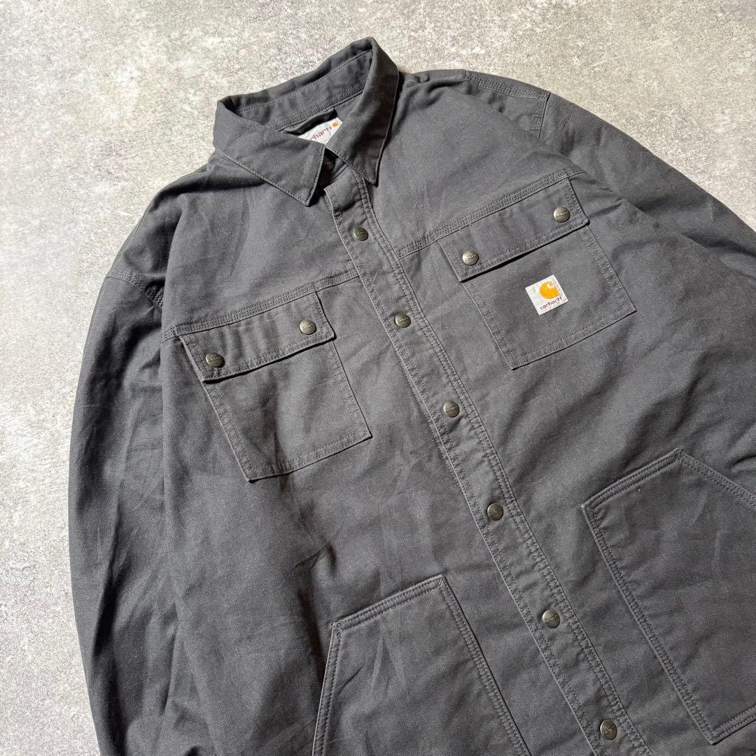 Carhartt カーハート ワークジャケット XL ダークグレー 古着