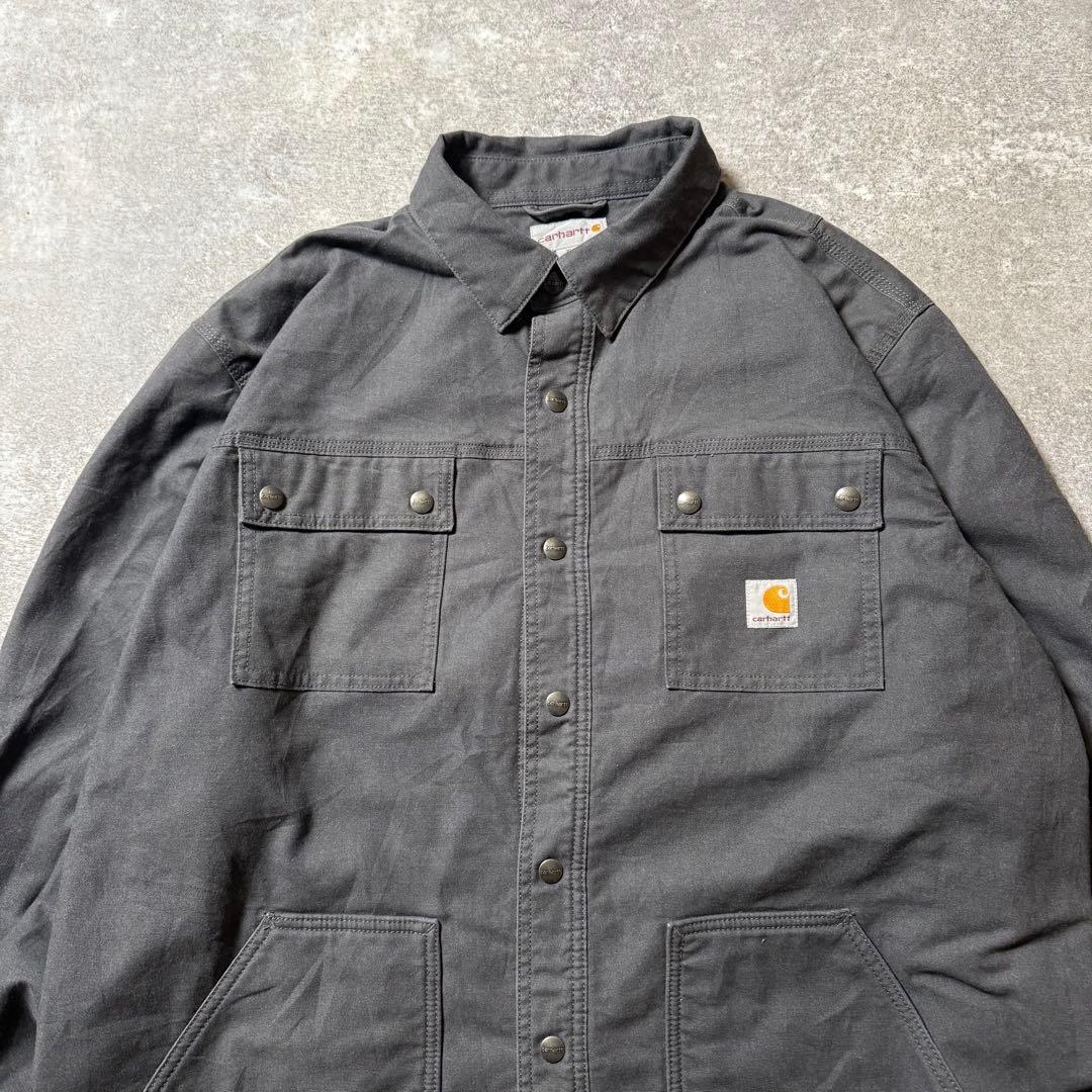Carhartt カーハート ワークジャケット XL ダークグレー 古着