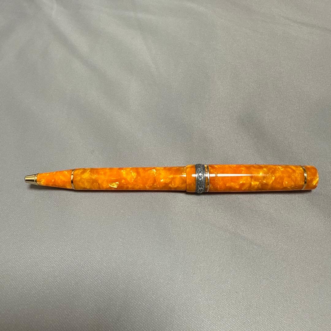 超美品　デルタ　ドルチェビータ　オーロ　スリム　バーメイル　ボールペン