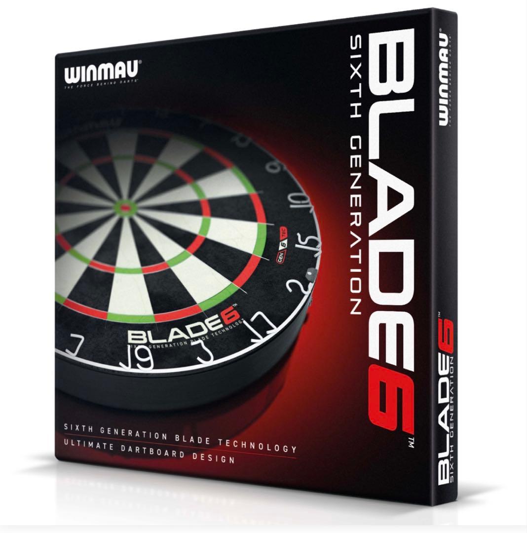 WINMAU BLADE6 ハードダーツボード