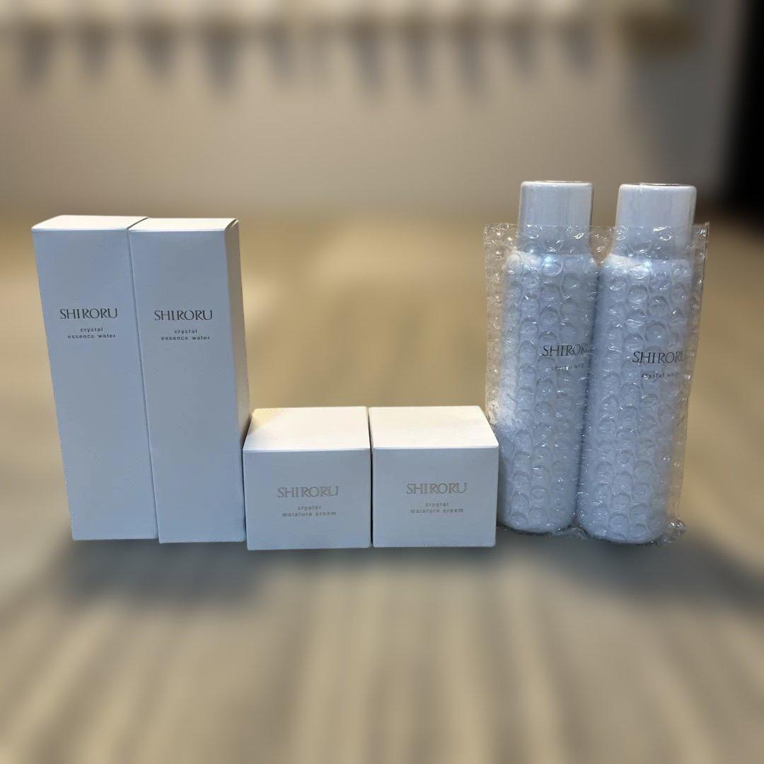 SHIROKU 洗顔料 2本セットとクリーム