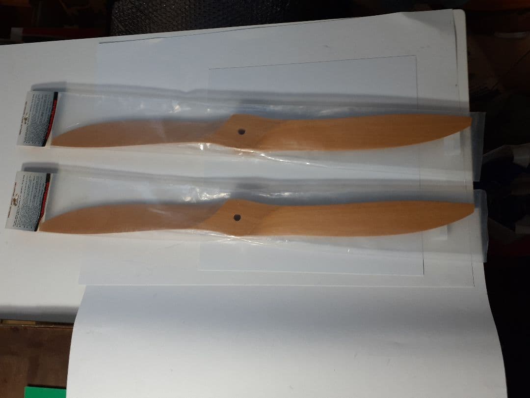 60cc級24×10 ファルコン木ペラ2本組