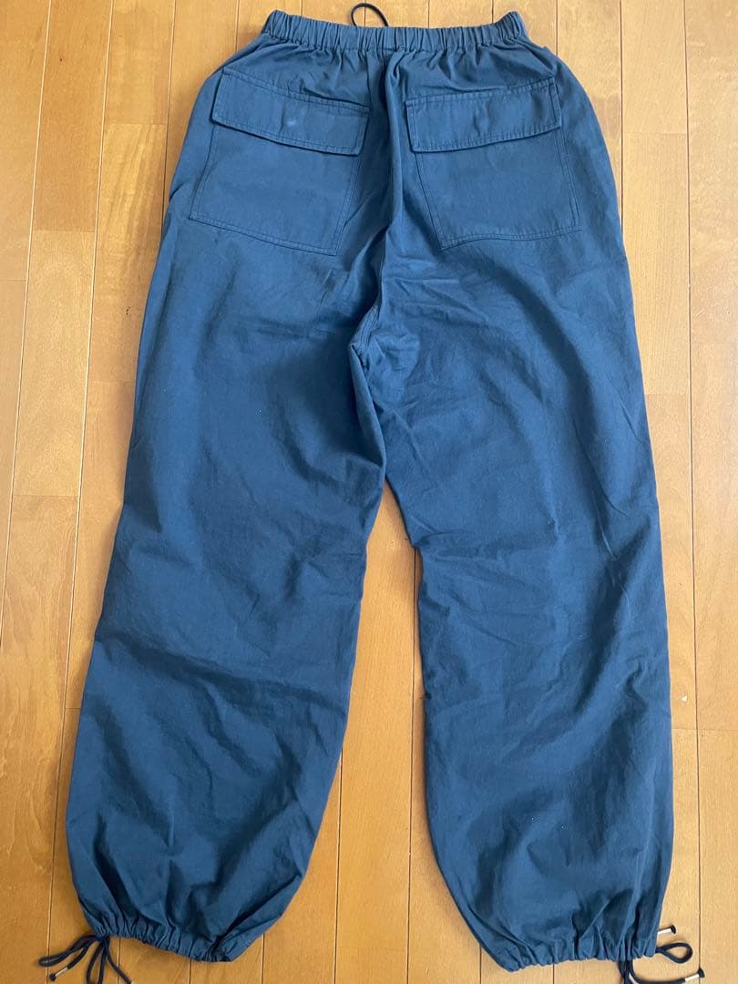 THE SHISHIKUI パラシュートパンツ/ネイビー