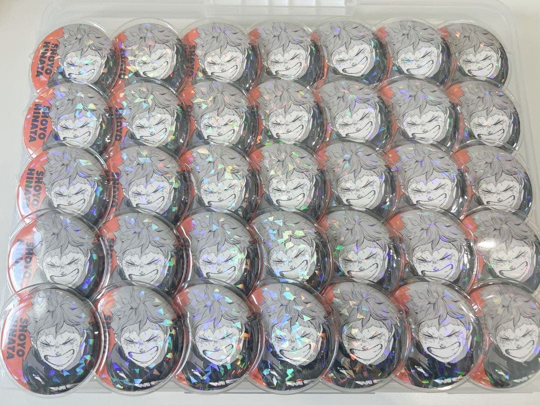 〈ハイキュー！！〉オールスター缶バッジ 日向翔陽