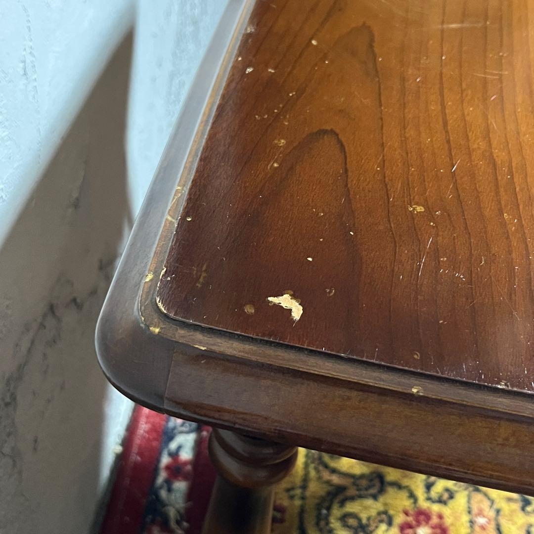 【カリモク】 コロニアル サイドテーブル TC200JK ビンテージ 木製