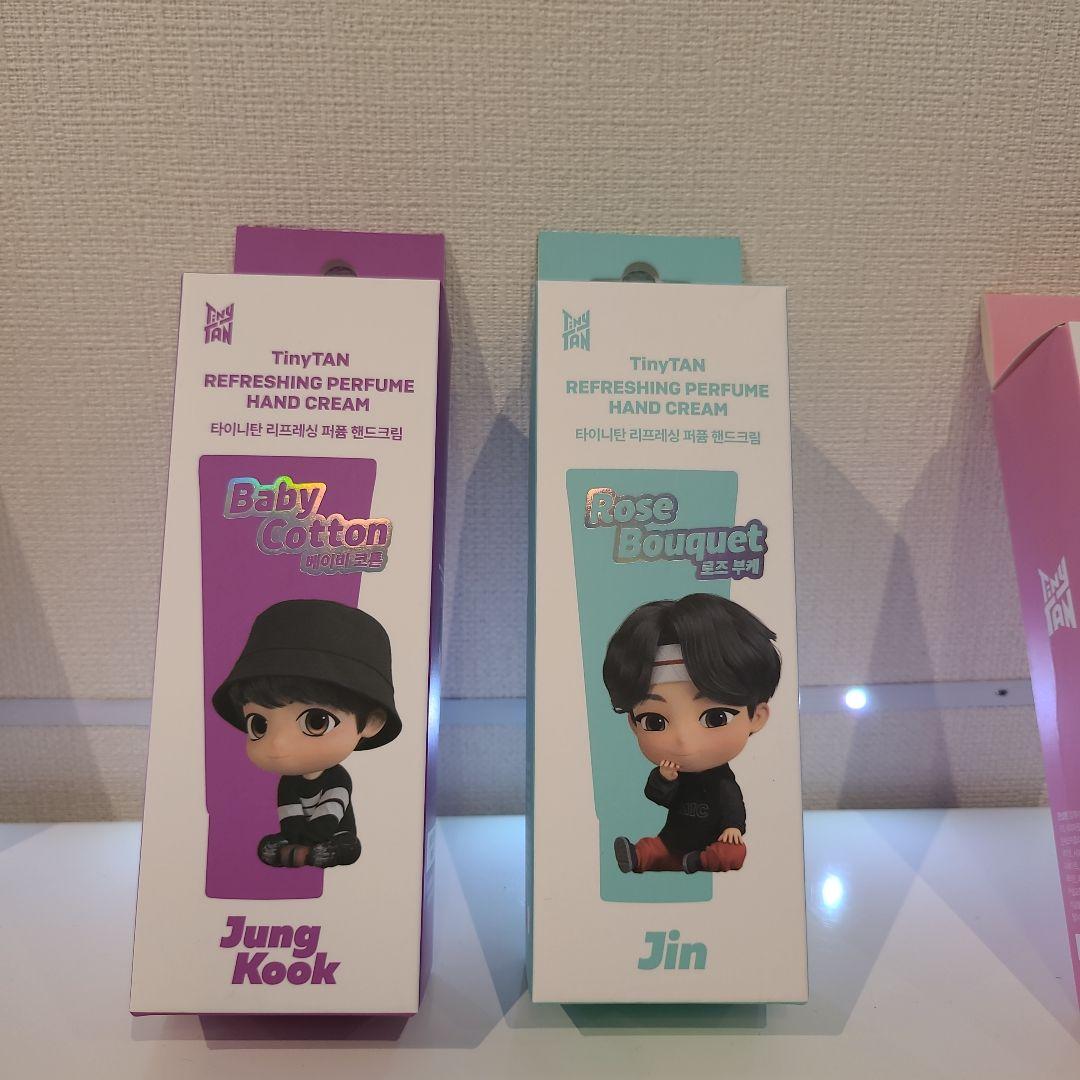 TinyTAN リフレッシングパフュームハンドクリーム 7個セット 未使用