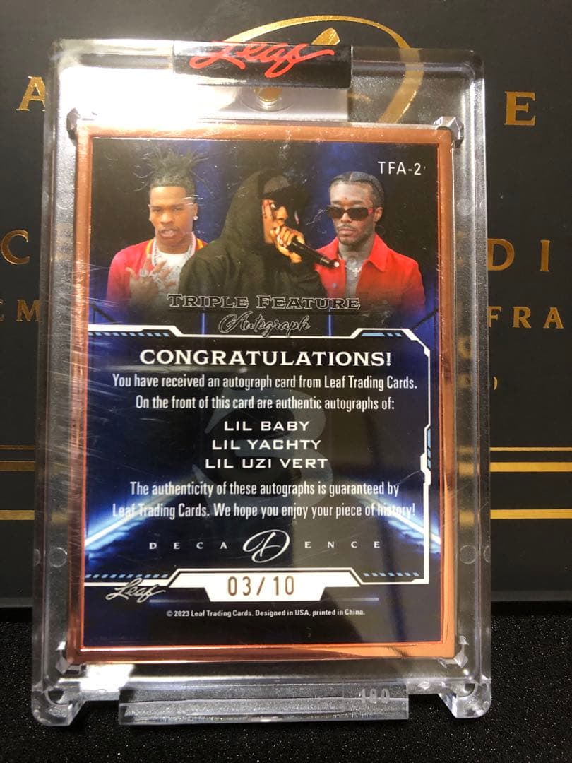 2023 Pop Century デュアル直筆サインカード 3/10