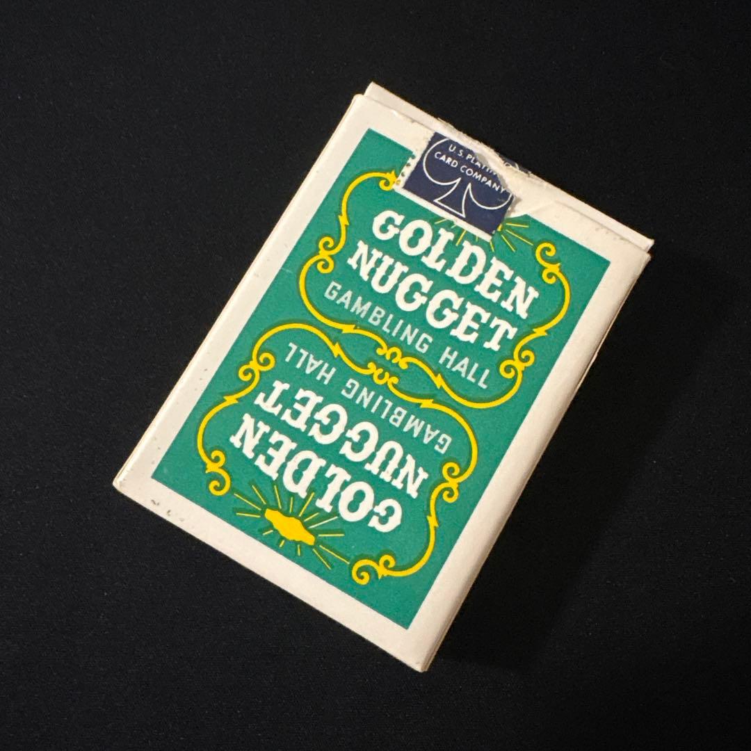超美品 Golden Nugget 緑 カジノデック ゴールデンナゲット