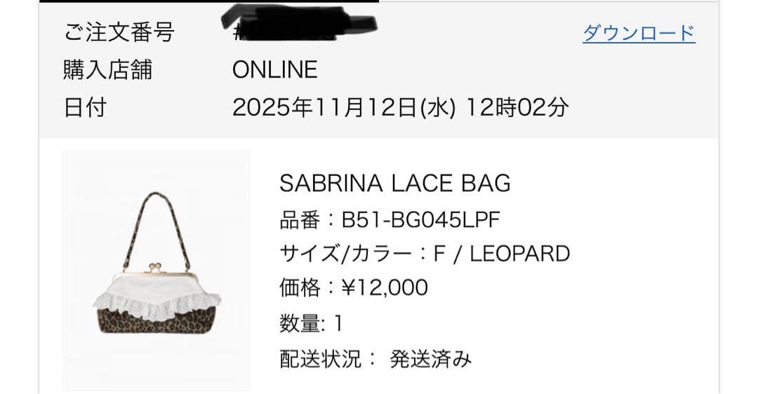 バッグ bibiy. SABRINA LACE BAG