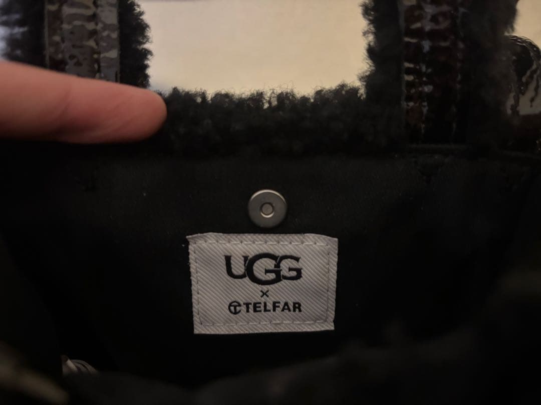 Telfar x UGG スモールショッパーバッグ ブラック