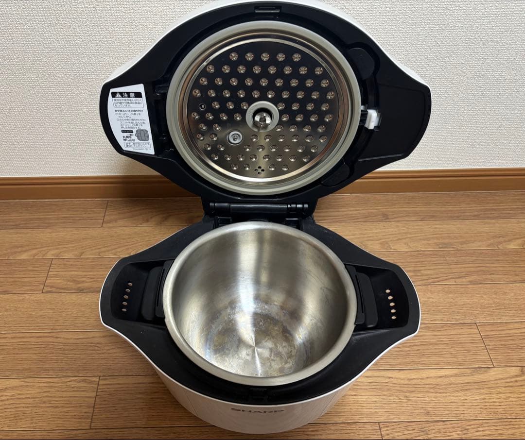 SHARP HEALSIO ホットクック ホワイト　2.4リットル