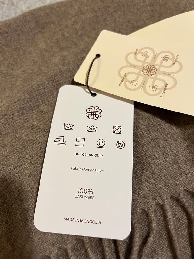 【新品タグ付き】カシミヤ100% GOBI マフラー ストール