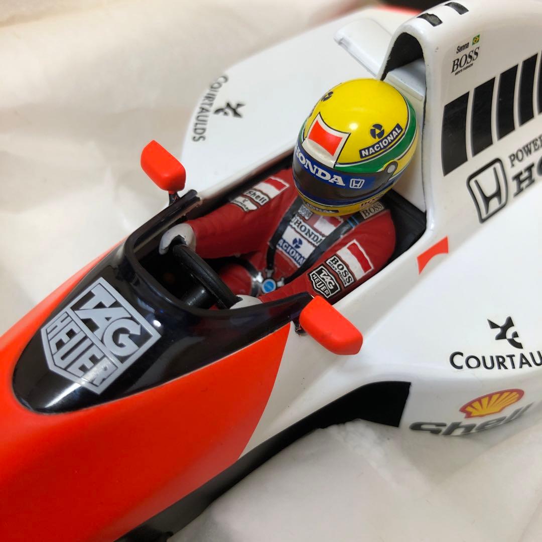【値下げ】1/18 ミニチャンプス マクラーレンホンダ MP4/5B