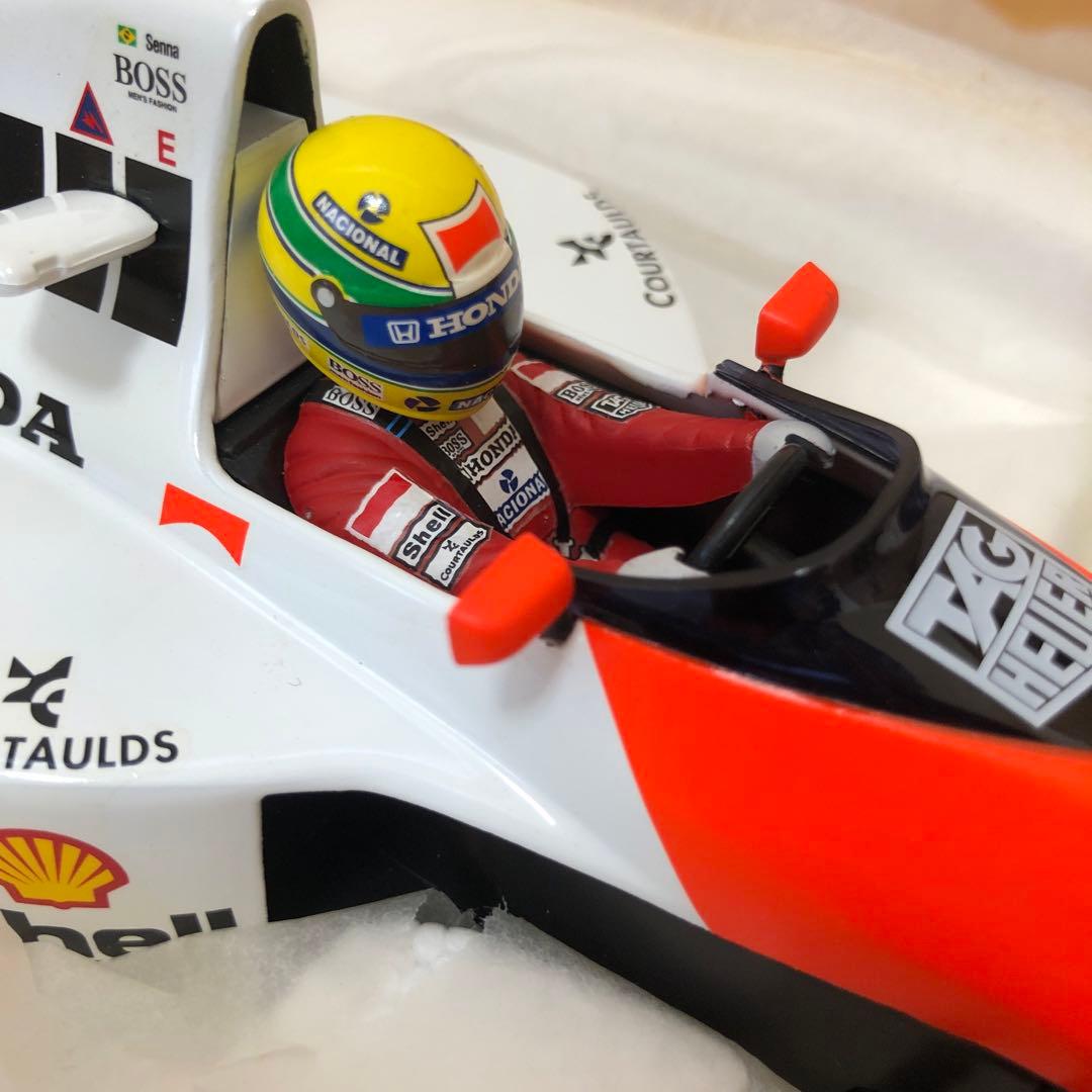 【値下げ】1/18 ミニチャンプス マクラーレンホンダ MP4/5B