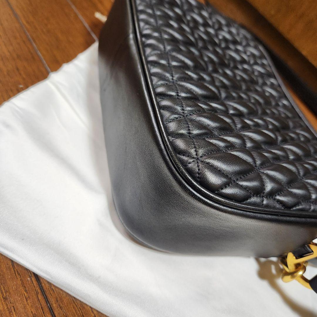 FURLA ブラック ショルダーバッグほぼ未使用！