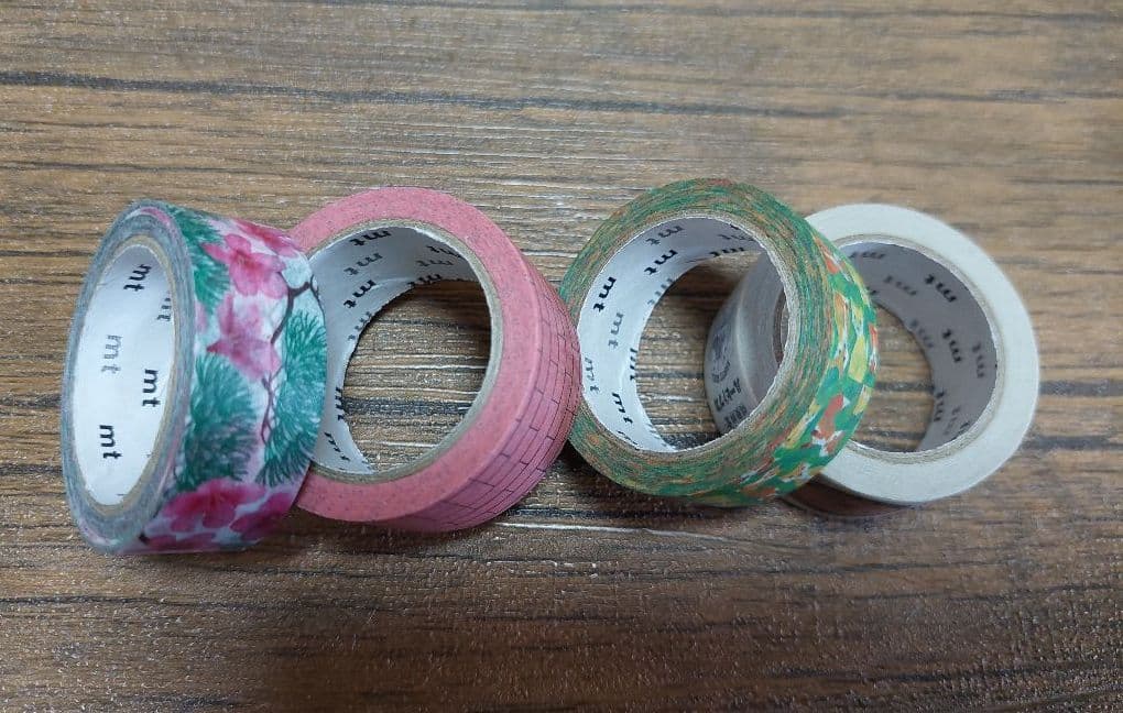 愛知mt展 ex　半田赤レンガ建物限定テープ　4巻きセット