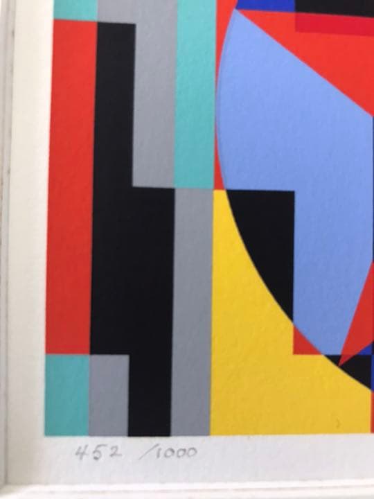 ★F26★オノサト・トシノブ「Stars(Star)星の星」シルクスクリーン