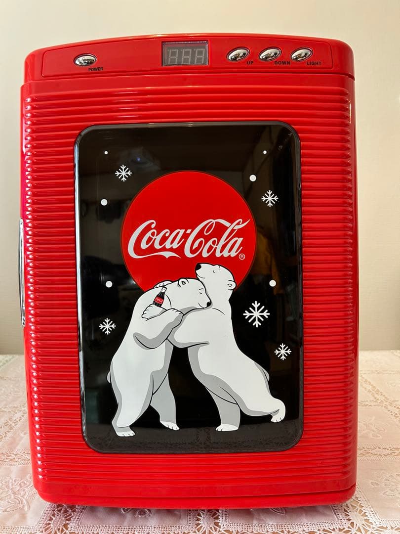 コカコーラCoca-Cola 冷蔵庫 ホッキョクグマデザイン ミニ冷蔵庫28缶