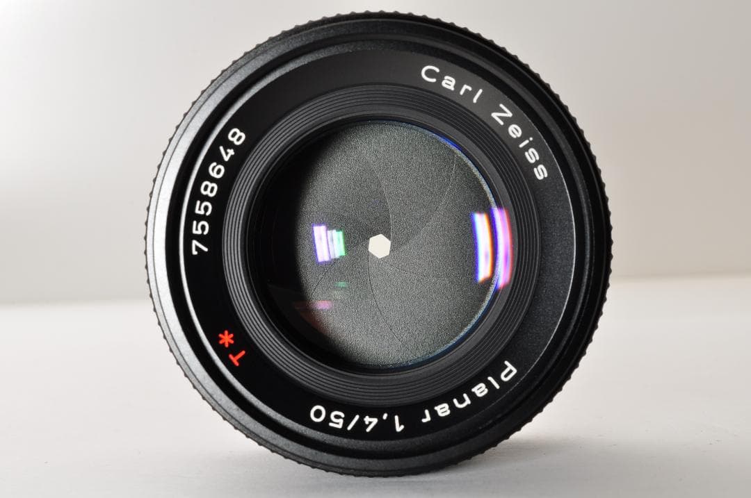 レンズ(単焦点) #EI16 Contax Planar T* 50mm f/1.4 MMJ